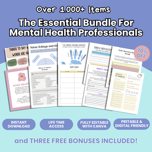 The Essential Bundle For Mental Health Professionals